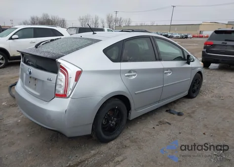 2014 Toyota Prius Two из США, поврежденный, VIN JTDKN3DUXE1754534